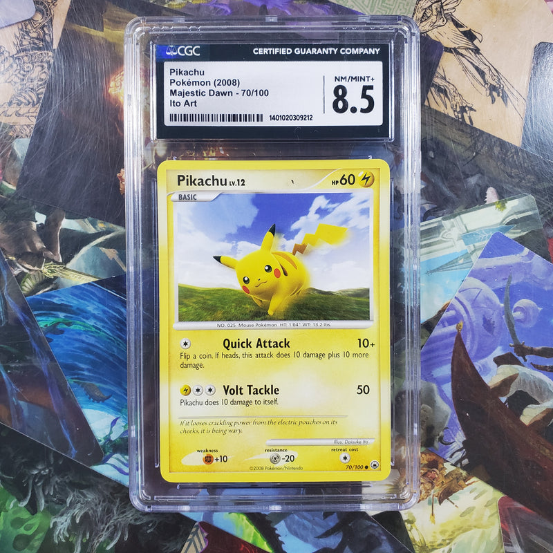 Pikachu Graded CGC 8.5