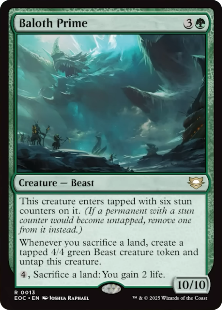 Baloth Prime [Edge of Eternities Commander]