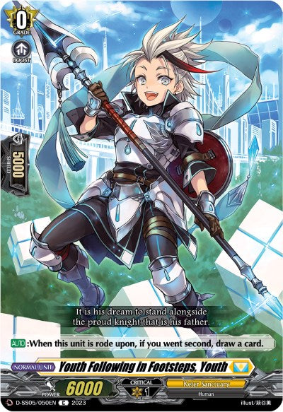 Youth Following in Footsteps, Youth (D-SS05/050EN) [Festival Booster 2023]