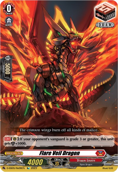 Flare Veil Dragon (D-SS05/Re06EN) [Festival Booster 2023]