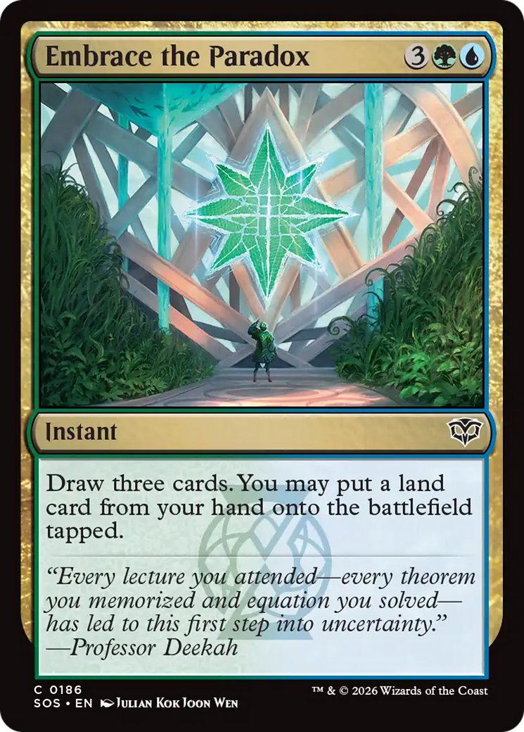 Embrace the Paradox [Secrets of Strixhaven]