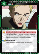 So They've Completed It (CB01-078) [Collaboration Booster 01: Halo of Awakening]