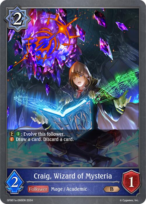 Craig, Wizard of Mysteria (GFB01a-066EN) [Gloryfinder Bundle 01: Guide to Glory]