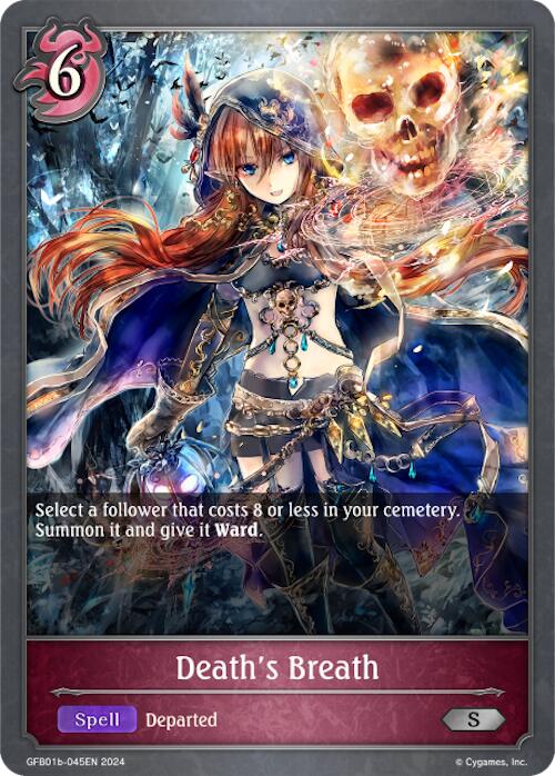 Death's Breath (GFB01b-045EN) [Gloryfinder Bundle 01: Guide to Glory]