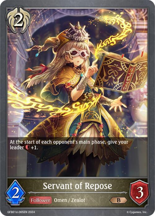 Servant of Repose (GFB01d-065EN) [Gloryfinder Bundle 01: Guide to Glory]