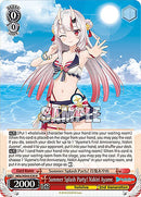 Summer Splash Party! Nakiri Ayame (HOL/WE44-E30 N) [hololive production Summer Collection Premium Booster]