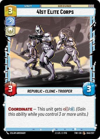 41st Elite Corps (045/257) (045/257) [Twilight of the Republic]