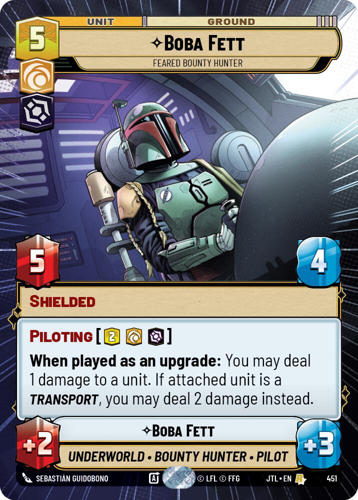 Boba Fett - Feared Bounty Hunter (451) (Hyperspace) (451) [Jump to Lightspeed]