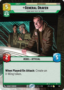 General Draven - Doing What Must Be Done (851) (Hyperspace Foil) (851) [Jump to Lightspeed]