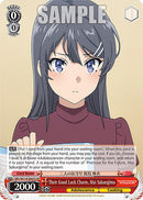 Their Good Luck Charm, Mai Sakurajima (SBY/W114-E067S SR) [Rascal Does Not Dream Series]