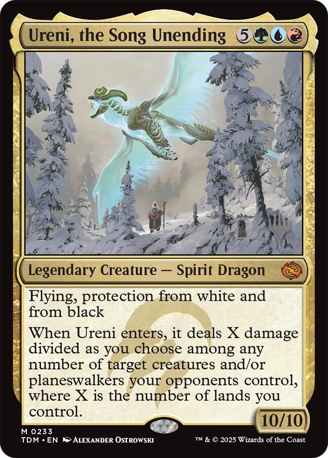 Ureni, the Song Unending [Tarkir: Dragonstorm Promos]
