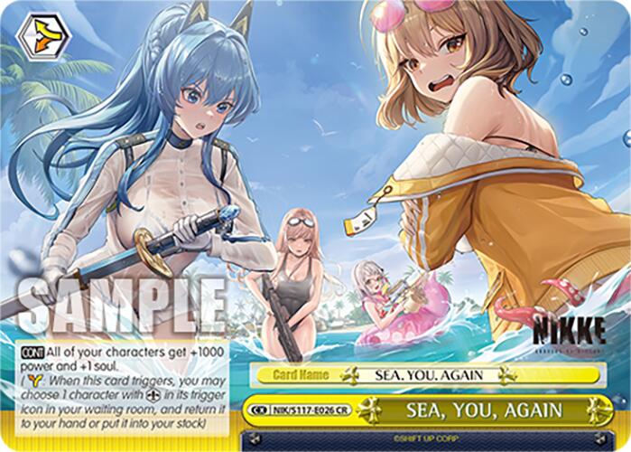 SEA, YOU, AGAIN (NIK/S117-E026 CR) [GODDESS OF VICTORY: NIKKE]