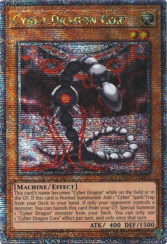Cyber Dragon Core [RA04-EN013] Quarter Century Secret Rare