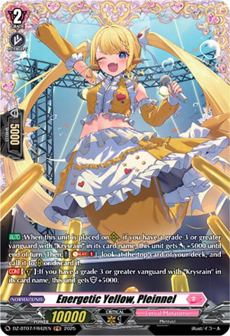 Energetic Yellow, Pleinnel (DZ-BT07/FR42EN) [Moon Fangs & Cerulean Blaze]