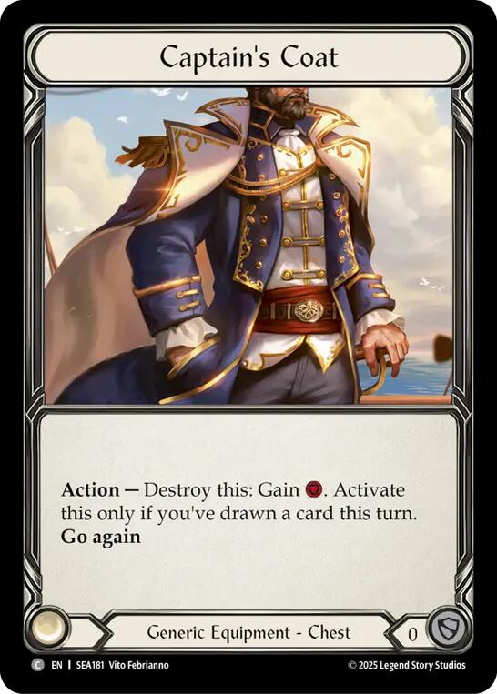 Captain's Coat [SEA181] (High Seas)