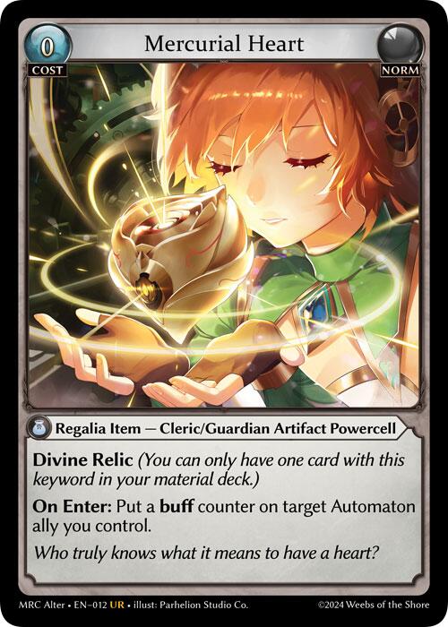 Mercurial Heart (12) [Mercurial Heart Alter Edition]