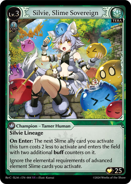 Silvie, Slime Sovereign (CSR) (004) [Silvie Re:Collection, Slime Sovereign Lite]