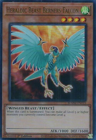 Heraldic Beast Berners Falcon [BLMM-EN115] Ultra Rare