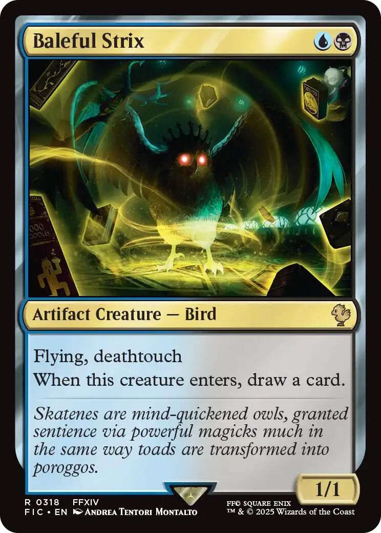 Baleful Strix (Surge Foil) [FINAL FANTASY Commander]