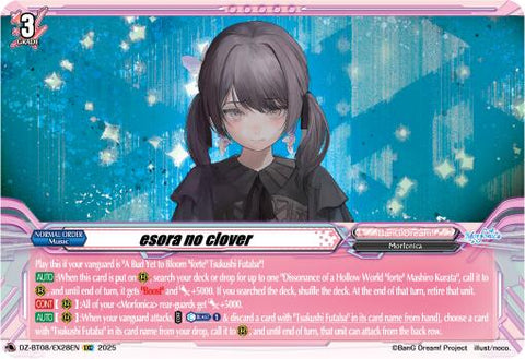 esora no clover (DZ-BT08/EX28EN) [Knights 0f Rebirth]
