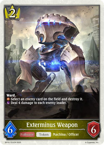 Exterminus Weapon (BP10-T01EN) [Gods of the Arcana]
