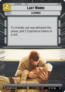 Last Words (527) (Hyperspace) (527) [Legends of the Force]