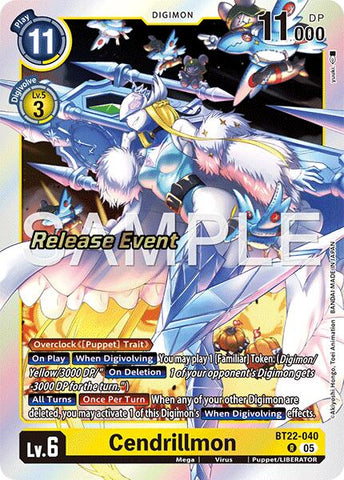 Cendrillmon [BT22-040] [Cyber Eden Release Event Cards]