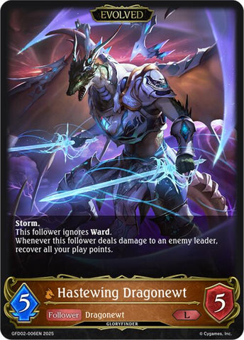 Hastewing Dragonewt (Evolved) (GFD02-006EN) [Treacherous Ambitions]