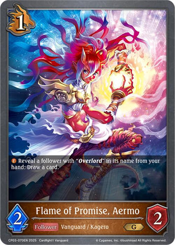Flame of Promise, Aermo (CP03-070EN) [Cardfight!! Vanguard]