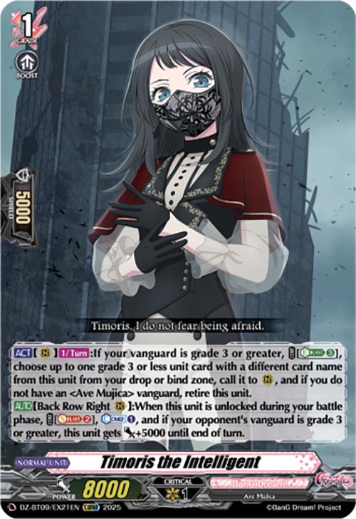 Timoris the Intelligent (EXC) (DZ-BT09/EX21EN) [Super Brave Detonation]