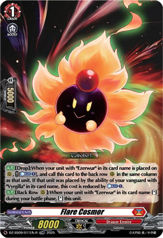 Flare Cosmor (TDR) (DZ-SS09/011EN-R) [Zero Tendo Start Deck]