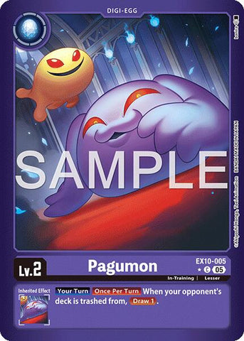 Pagumon [EX10-005] (Limited Foil) [Sinister Order]