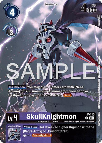 SkullKnightmon [P-115] - P-115 (Sinister Order Legend Pack) [Sinister Order]