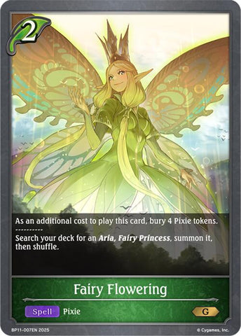 Fairy Flowering (BP11-007EN) [Bullet of Fate]