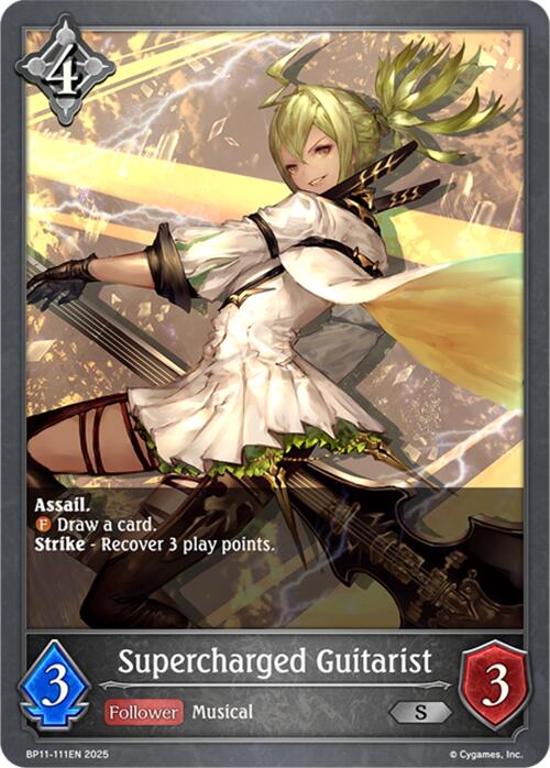 Supercharged Guitarist (BP11-111EN) [Bullet of Fate]