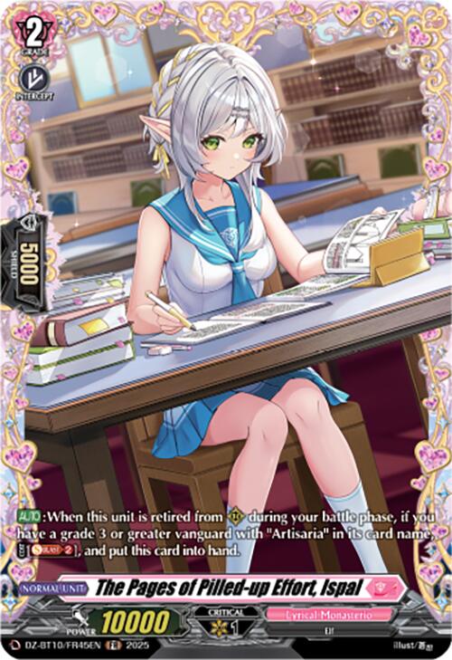 The Pages of Pilled-up Effort, Ispal (FR) (DZ-BT10/FR45EN) [Dragonsoul Resonance]