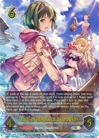 Falise, Innocent Sea Spray (U) (SP01-U10EN) [Seaside Memories]