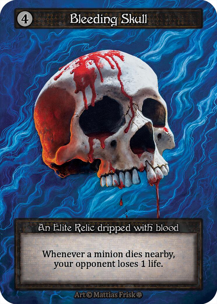 Bleeding Skull [Gothic]