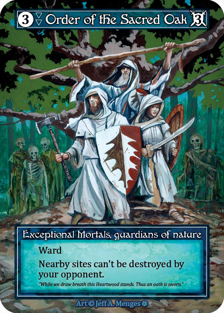 Order of the Sacred Oak (Foil) [Gothic]