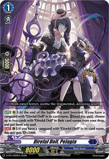 Direful Doll, Pelagia (D-PR/1022EN) [D Promo Cards]