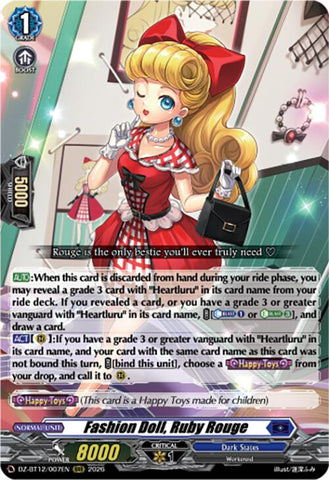 Fashion Doll, Ruby Rouge (DZ-BT12/007EN) [Chasm of Lost Souls]