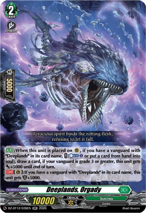 Deeplands, Orgady (DZ-BT12/039EN) [Chasm of Lost Souls]