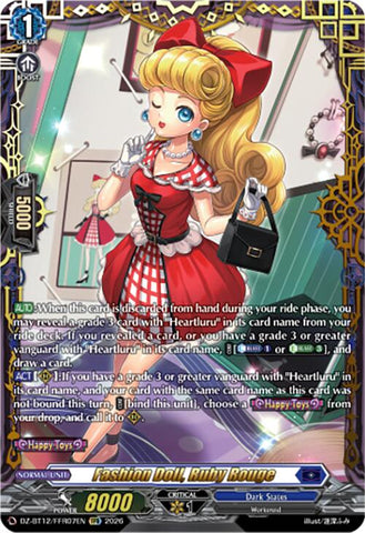 Fashion Doll, Ruby Rouge (DZ-BT12/FFR07EN) [Chasm of Lost Souls]