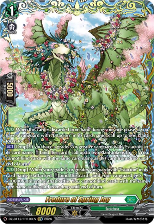 Fredure of Spring Joy (DZ-BT12/FFR16EN) [Chasm of Lost Souls]