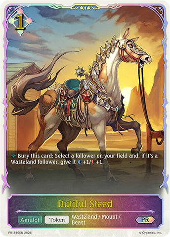 Dutiful Steed (PR-346EN) [Promotional Cards]