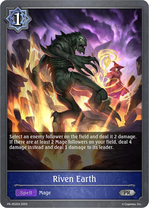 Riven Earth (PR-352EN) [Promotional Cards]