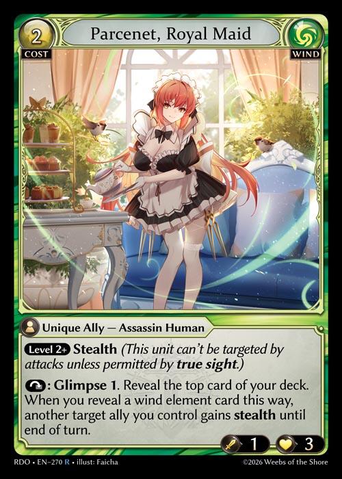 Parcenet, Royal Maid (270) [Radiant Origins]