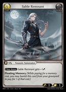 Sable Remnant (133) [Radiant Origins]