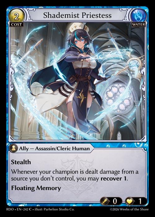 Shademist Priestess (242) [Radiant Origins]