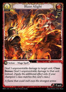 Blaze Alight (Curio Foil) (172) [Radiant Origins]